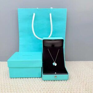 Tiffany & Co. Double Heart Necklace
